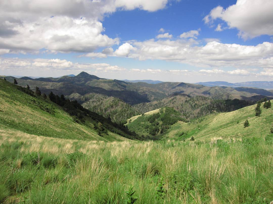 The Bonito Valley below Nogal Peak